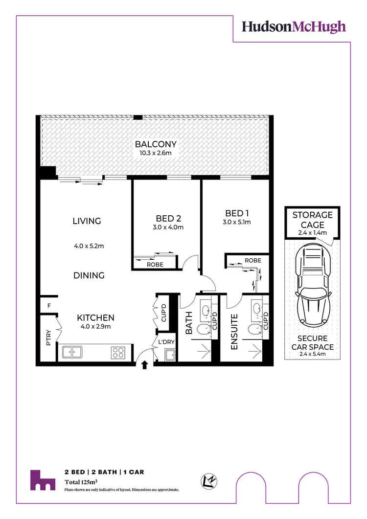 Floorplan of Homely apartment listing, 902/2 Malthouse Way, Summer Hill NSW 2130