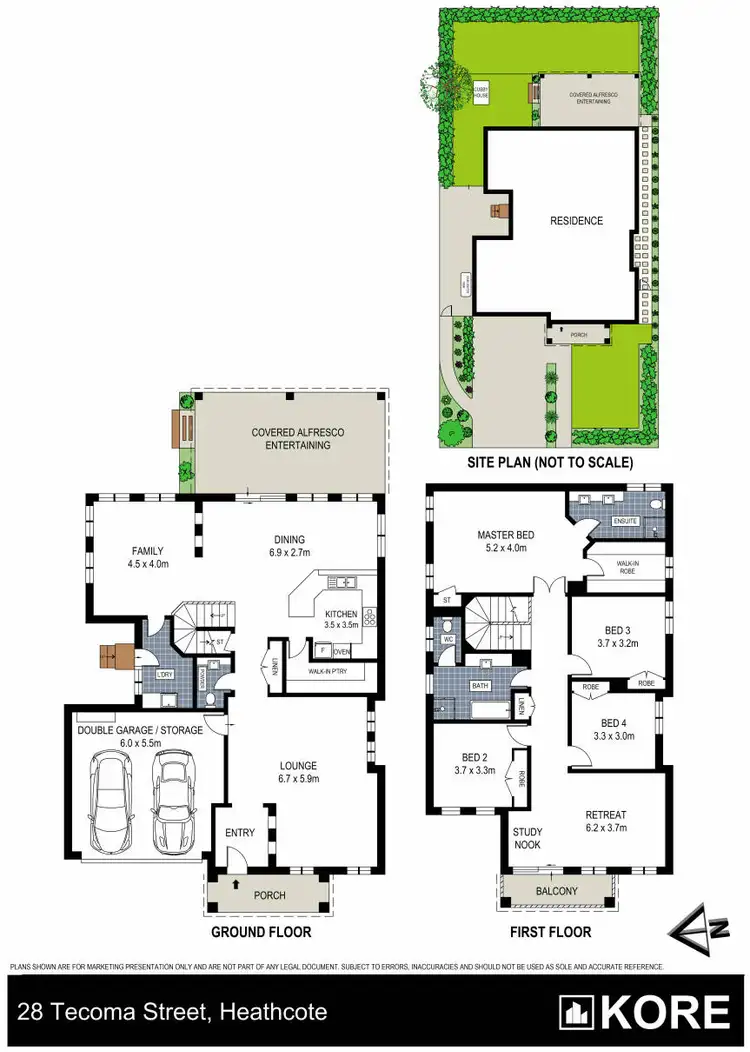 Floorplan of Homely house listing, 28 Tecoma Street, Heathcote NSW 2233