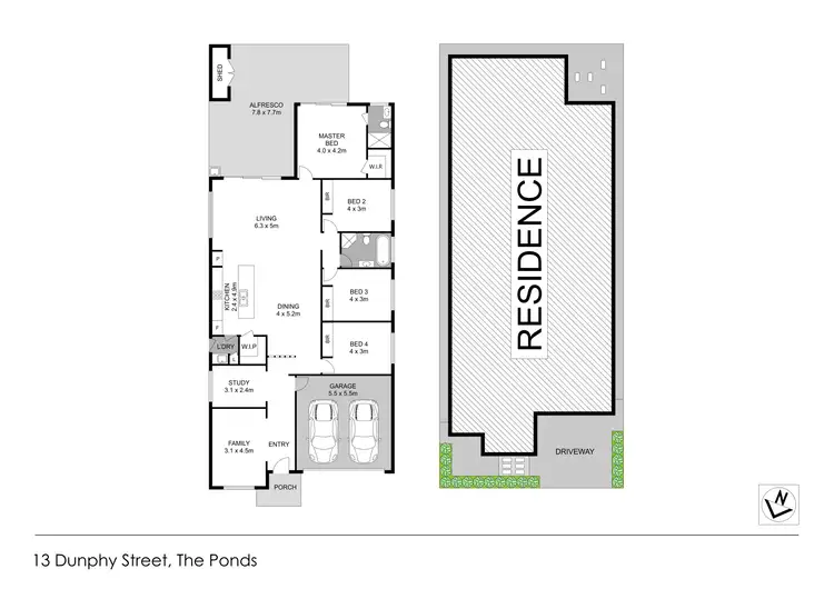 Floorplan of Homely house listing, 13 Dunphy Street, The Ponds NSW 2769