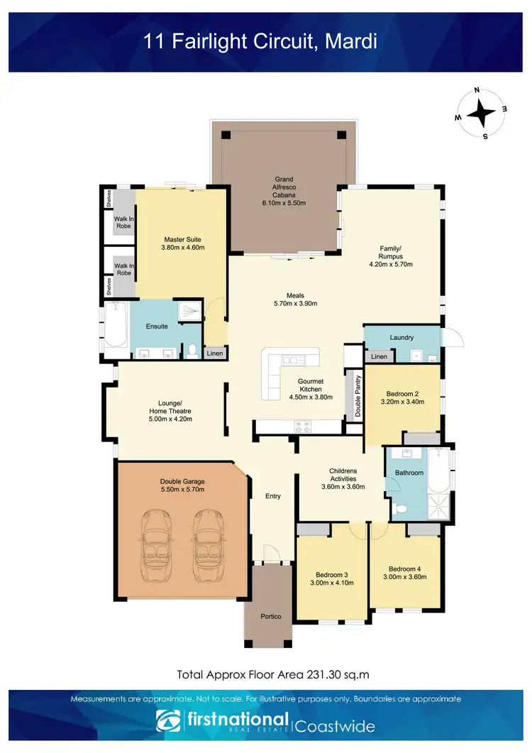 Floorplan of Homely house listing, 11 Fairlight Circuit, Mardi NSW 2259