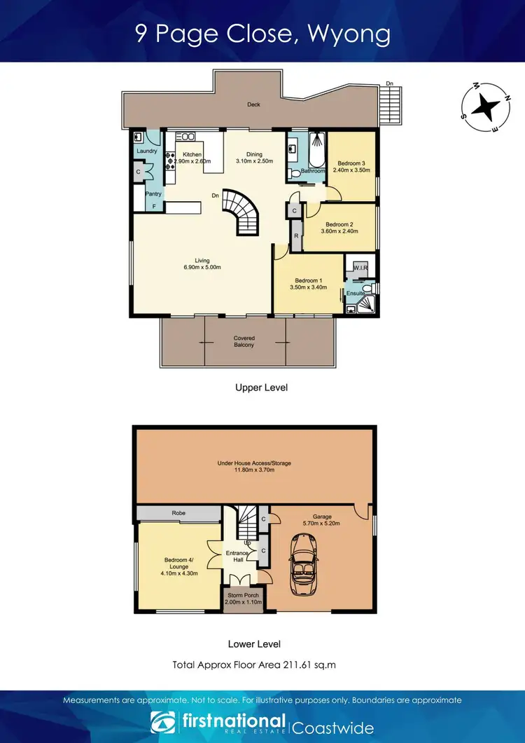 Floorplan of Homely house listing, 9 Page Close, Wyong NSW 2259