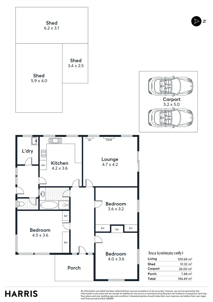Floorplan of Homely house listing, 19 Burnell Drive, Belair SA 5052