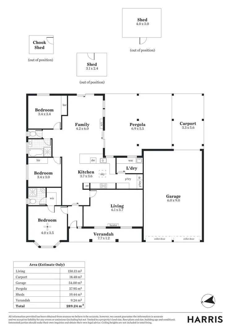 Floorplan of Homely house listing, 9 Donoghue Road, Mount Barker SA 5251