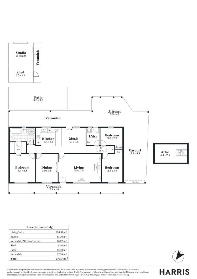 Floorplan of Homely house listing, 1 Blundy Way, Littlehampton SA 5250