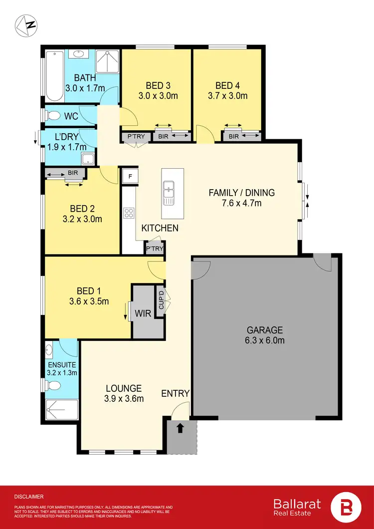 Floorplan of Homely house listing, 8 Duchess Drive, Winter Valley VIC 3358