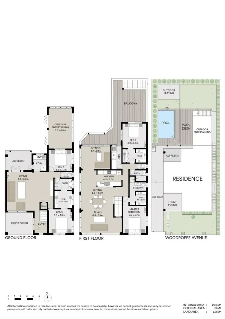 Floorplan of Homely house listing, 49 Woodroffe Avenue, Main Beach QLD 4217