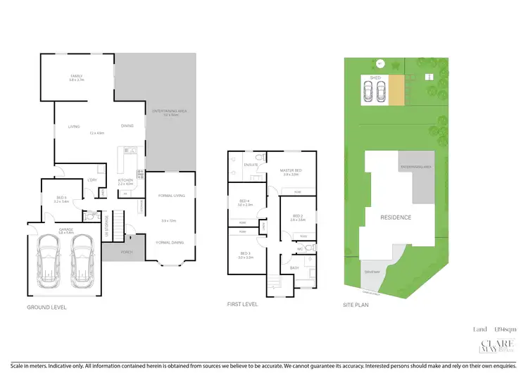 Floorplan of Homely house listing, 1 Camelia Street, Springfield QLD 4300