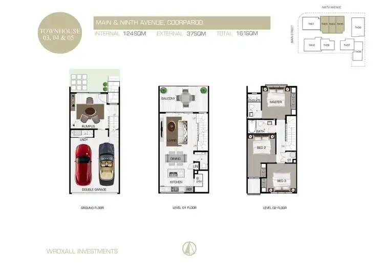 Floorplan of Homely townhouse listing, 3/7 Ninth Avenue, Coorparoo QLD 4151