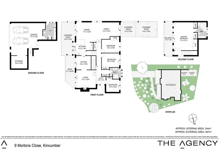 Floorplan of Homely house listing, 9 Mortons Close, Kincumber NSW 2251