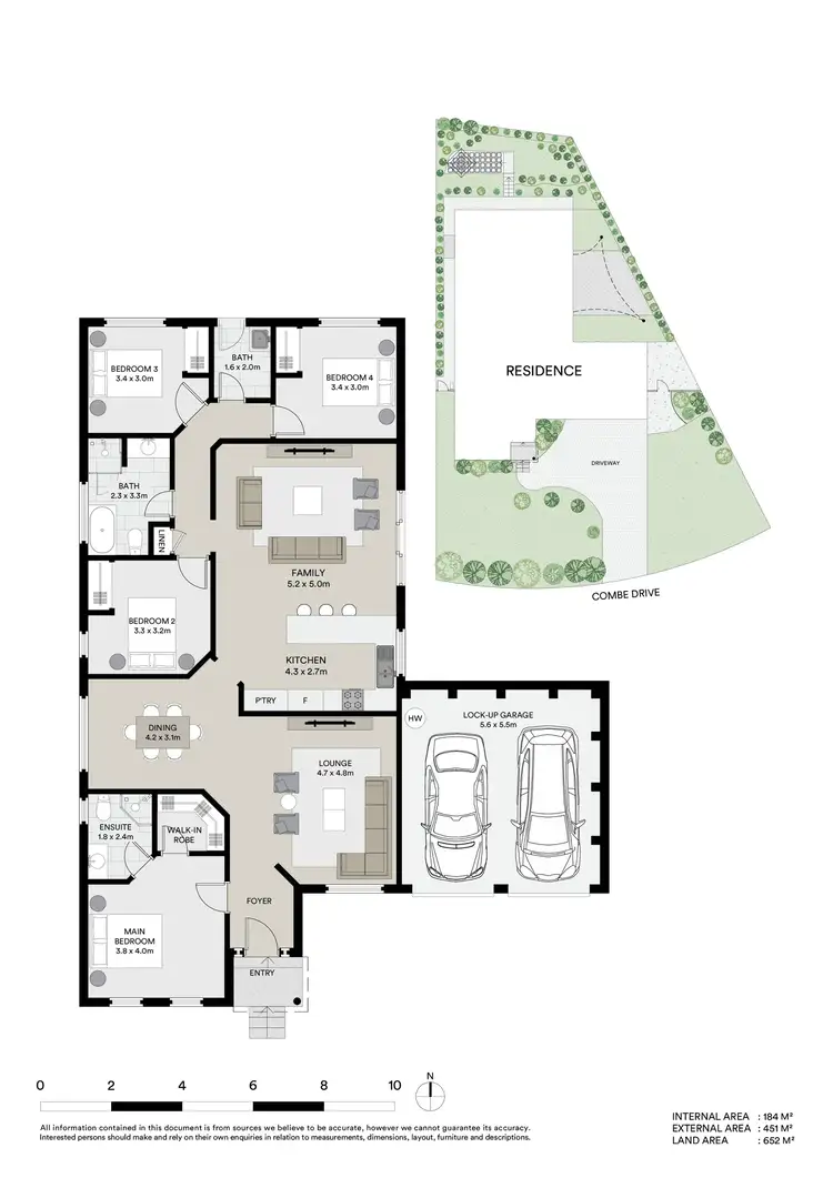 Floorplan of Homely house listing, 22 Combe Drive, Mollymook Beach NSW 2539