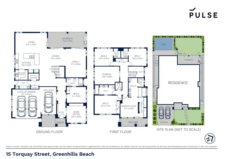 Floorplan of Homely house listing, 15 Torquay Street, Greenhills Beach NSW 2230
