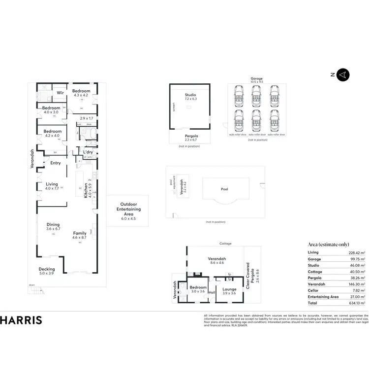 Floorplan of Homely rural property listing, 36 Cricklewood Road, Heathfield SA 5153