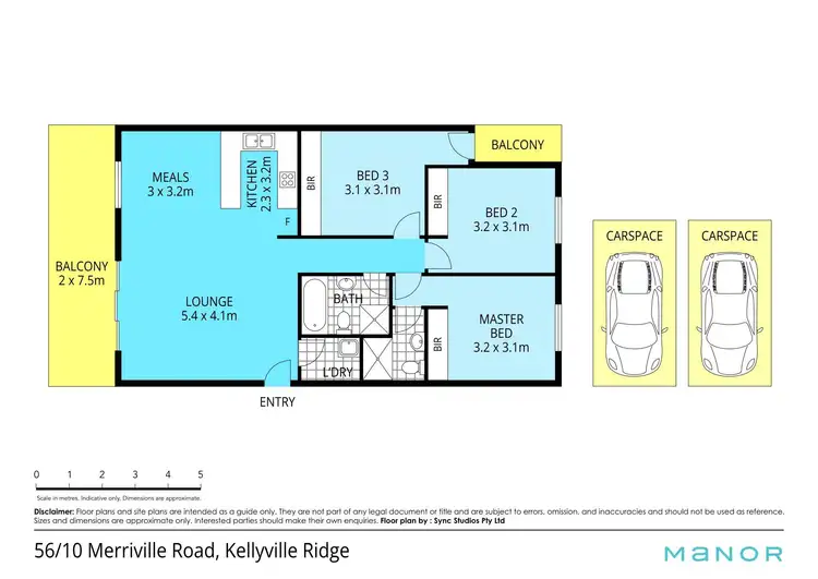 Floorplan of Homely unit listing, 56/10 Merriville Road, Kellyville Ridge NSW 2155