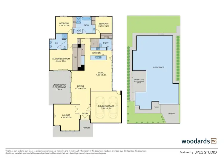 Floorplan of Homely house listing, 6 Eileens Way, Sunbury VIC 3429