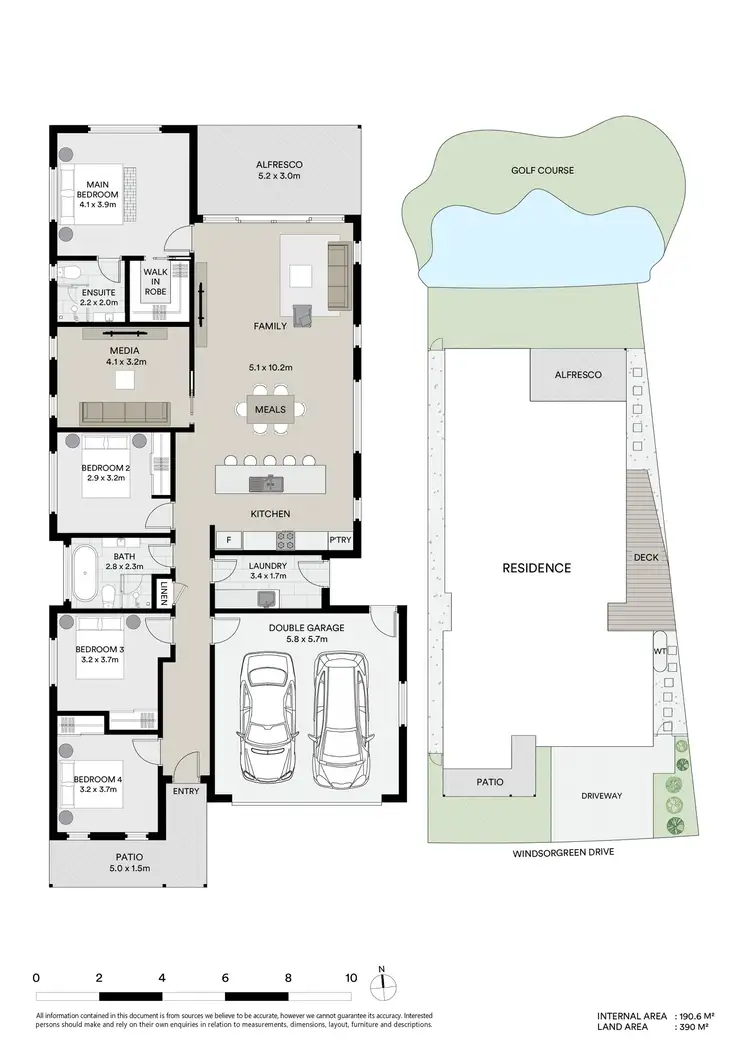Floorplan of Homely house listing, 23 Windsorgreen Drive, Wyong NSW 2259