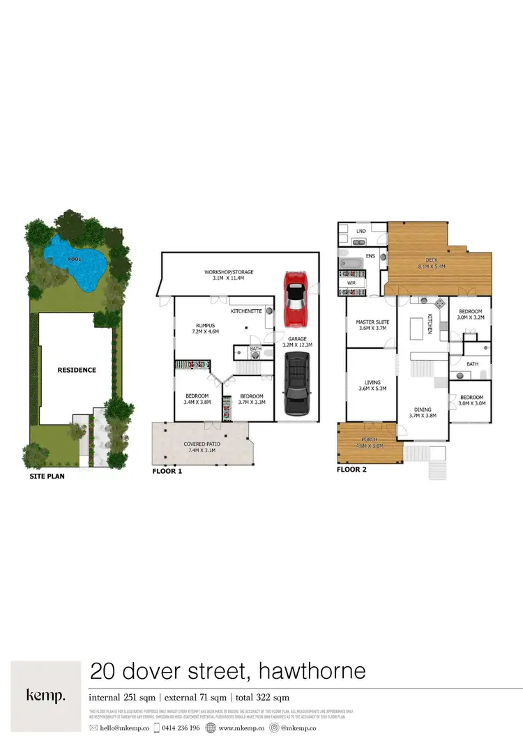 Floorplan of Homely house listing, 20 Dover Street, Hawthorne QLD 4171