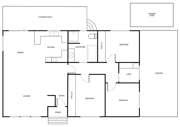 Floorplan of Homely house listing, 13 Preston Street, Weston ACT 2611