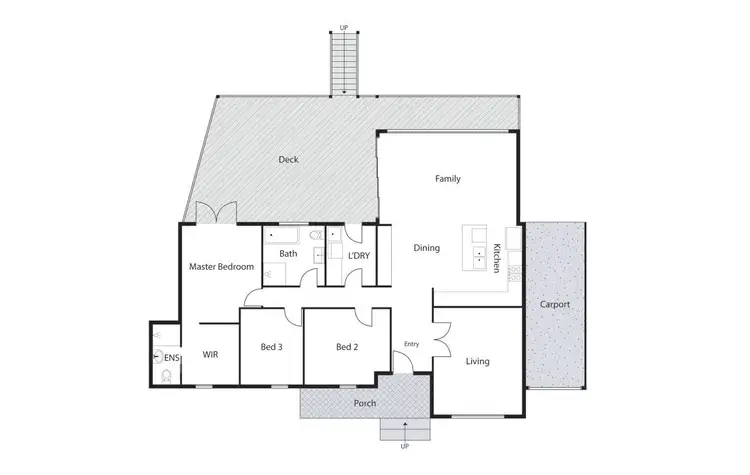 Floorplan of Homely house listing, 112 Kalgoorlie Crescent, Fisher ACT 2611