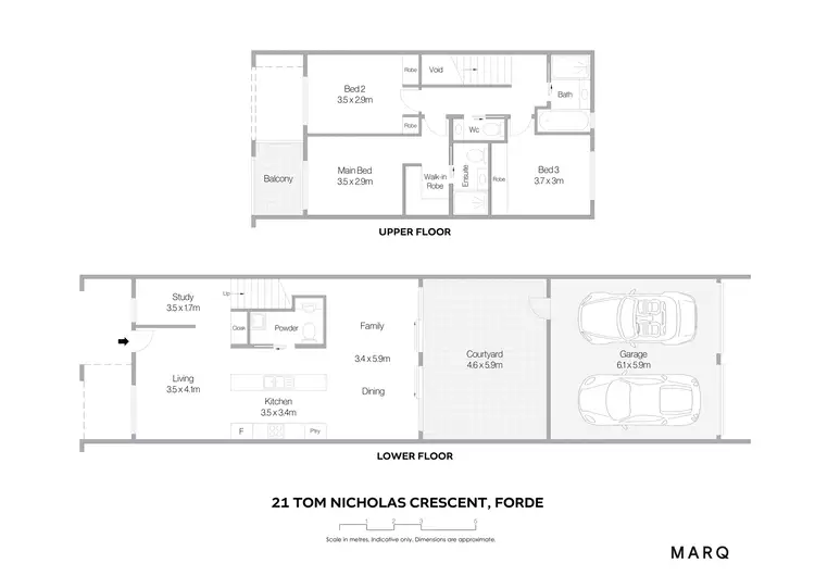 Floorplan of Homely house listing, 21 Tom Nicholas Crescent, Forde ACT 2914