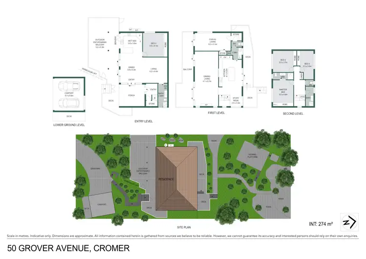 Floorplan of Homely house listing, 50 Grover Avenue, Cromer NSW 2099