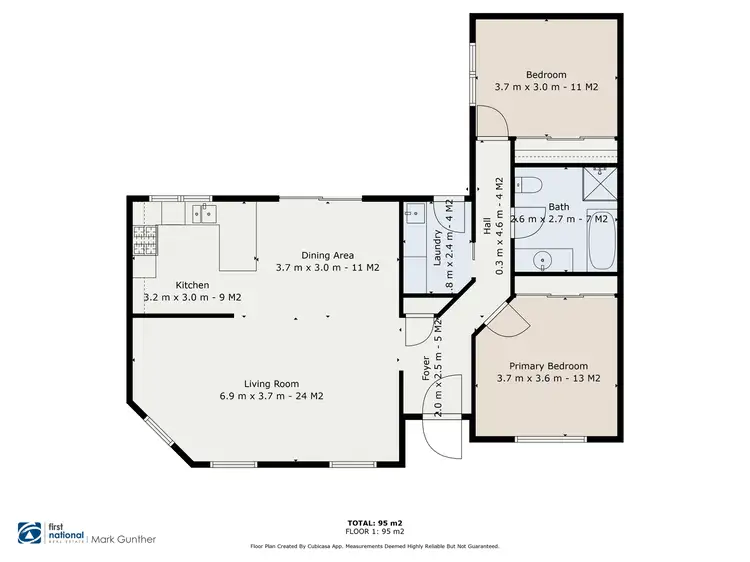 Floorplan of Homely townhouse listing, 5 Leitch Close, Healesville VIC 3777