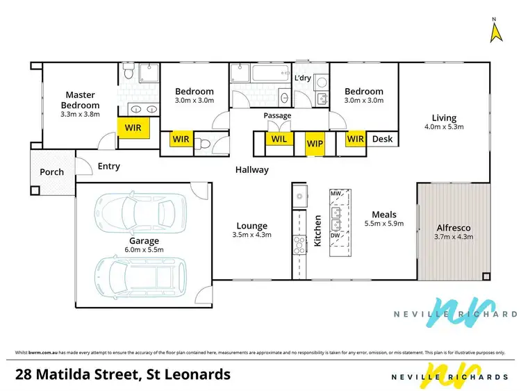 Floorplan of Homely house listing, 28 Matilda Street, St Leonards VIC 3223