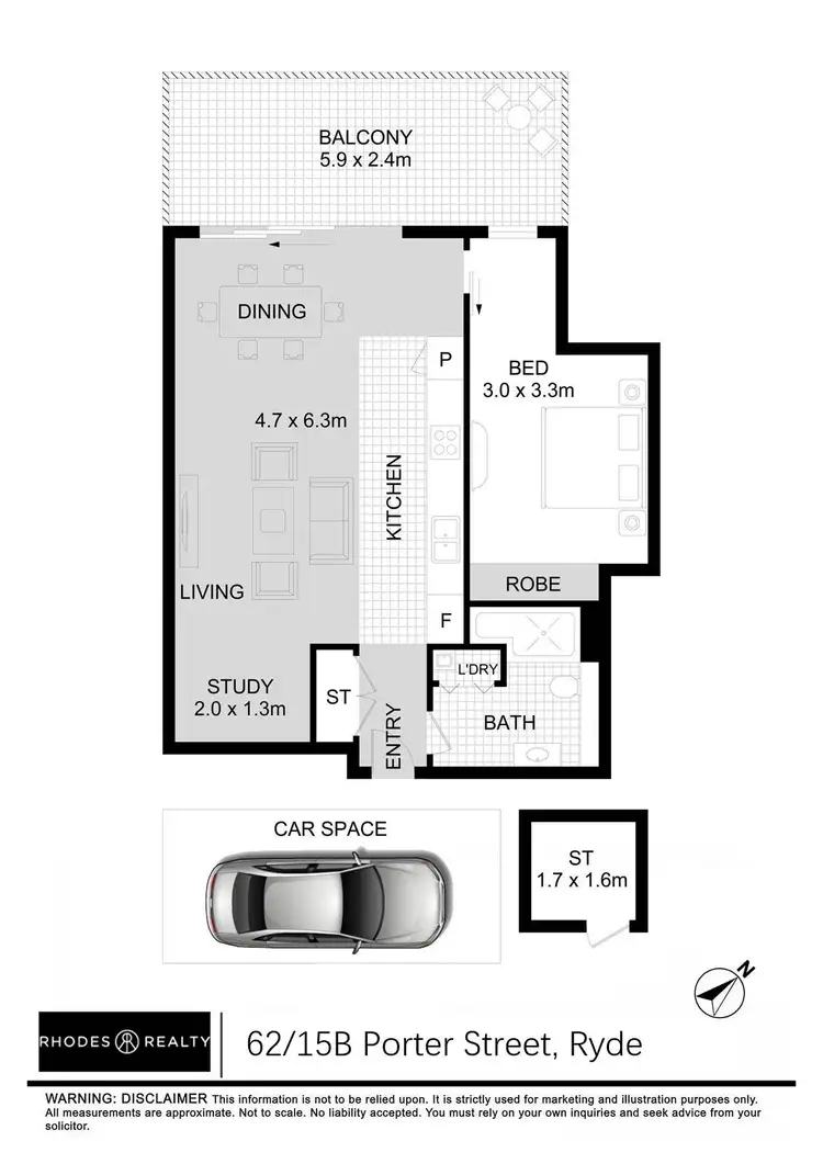 Floorplan of Homely apartment listing, Address available on request