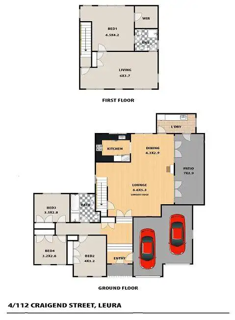 Floorplan of Homely house listing, 4/112 Craigend Street, Leura NSW 2780
