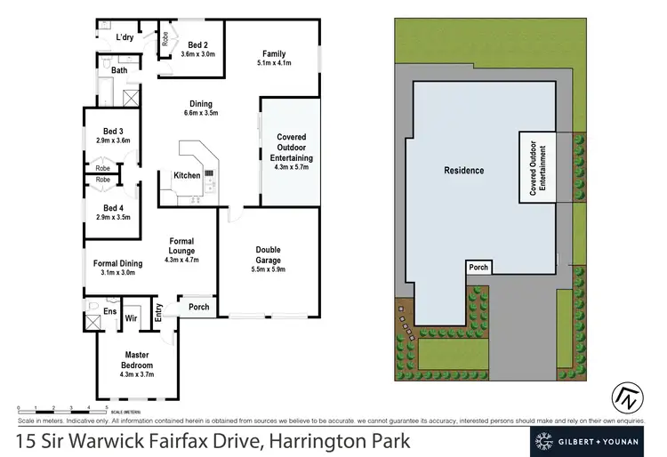 Floorplan of Homely house listing, 15 Sir Warwick Fairfax Drive, Harrington Park NSW 2567