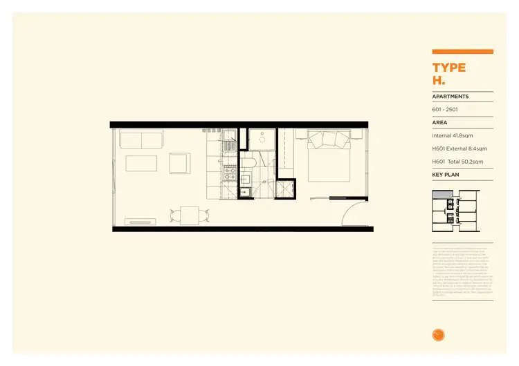 Floorplan of Homely apartment listing, 1601/557 Lt Lonsdale Street, Melbourne VIC 3000