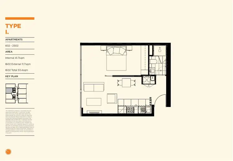 Floorplan of Homely apartment listing, 2202/557-561 Little Lonsdale Street, Melbourne VIC 3000
