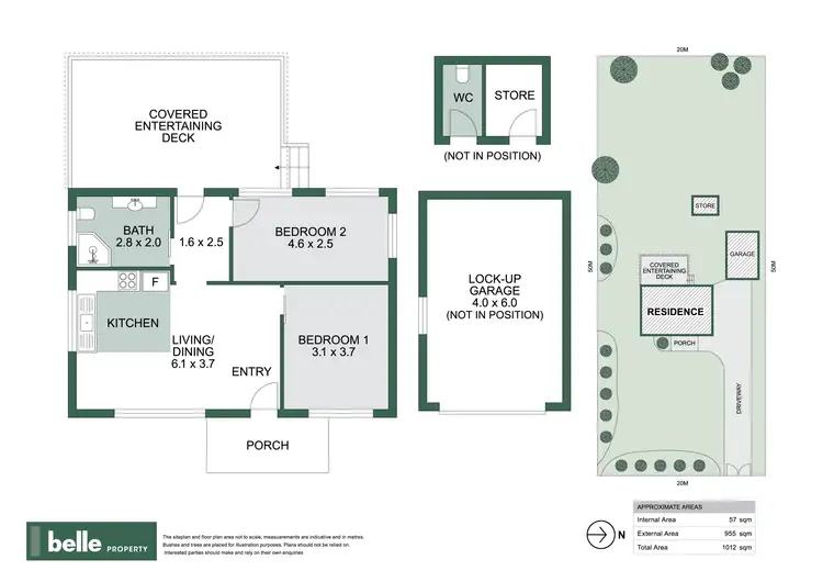Floorplan of Homely house listing, 3 Murray Street, Erowal Bay NSW 2540
