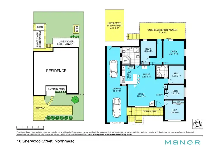 Floorplan of Homely house listing, 10 Sherwood Street, Northmead NSW 2152