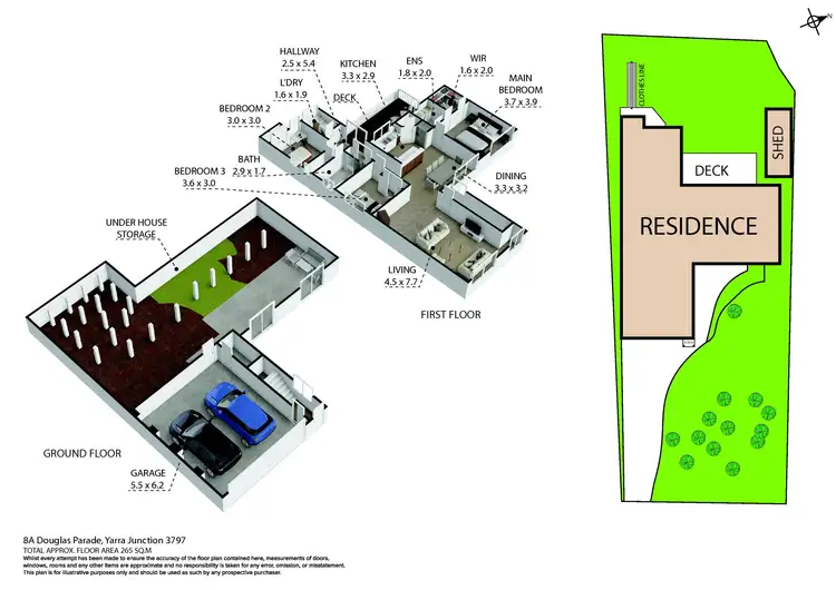 Floorplan of Homely house listing, 8A Douglas Parade, Yarra Junction VIC 3797
