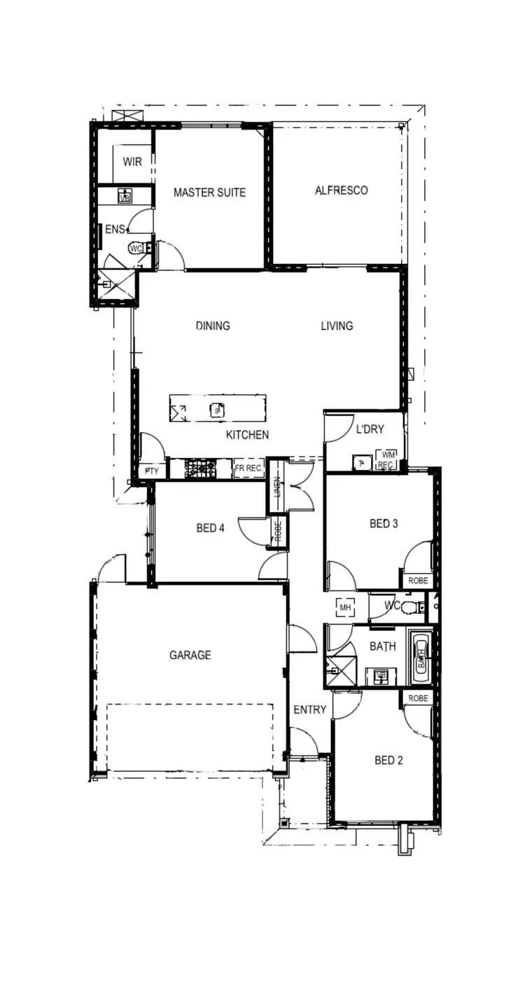 Floorplan of Homely house listing, 6 Mandalup Road, Haynes WA 6112