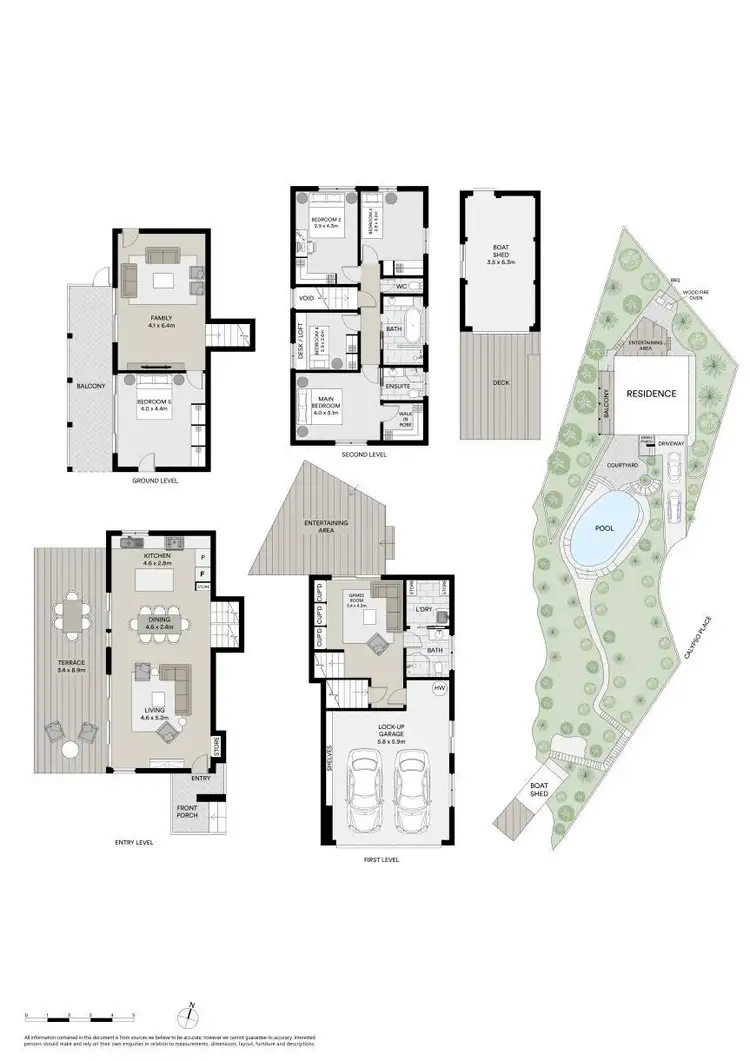 Floorplan of Homely house listing, 10 Calypso Place, Yowie Bay NSW 2228