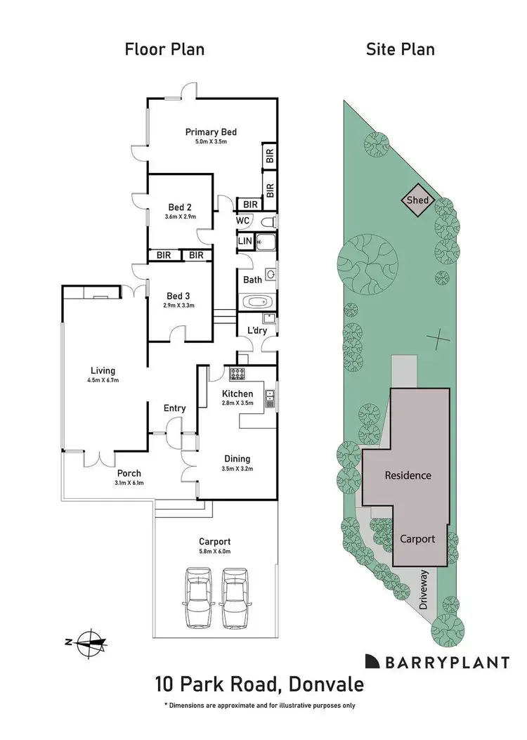 Floorplan of Homely house listing, 10 Park Road, Donvale VIC 3111