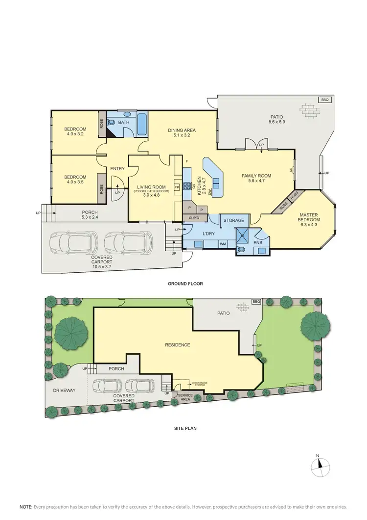 Floorplan of Homely house listing, 36 Jhonson Street, Pascoe Vale South VIC 3044