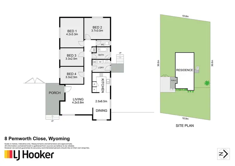 Floorplan of Homely house listing, 8 Pemworth Close, Wyoming NSW 2250