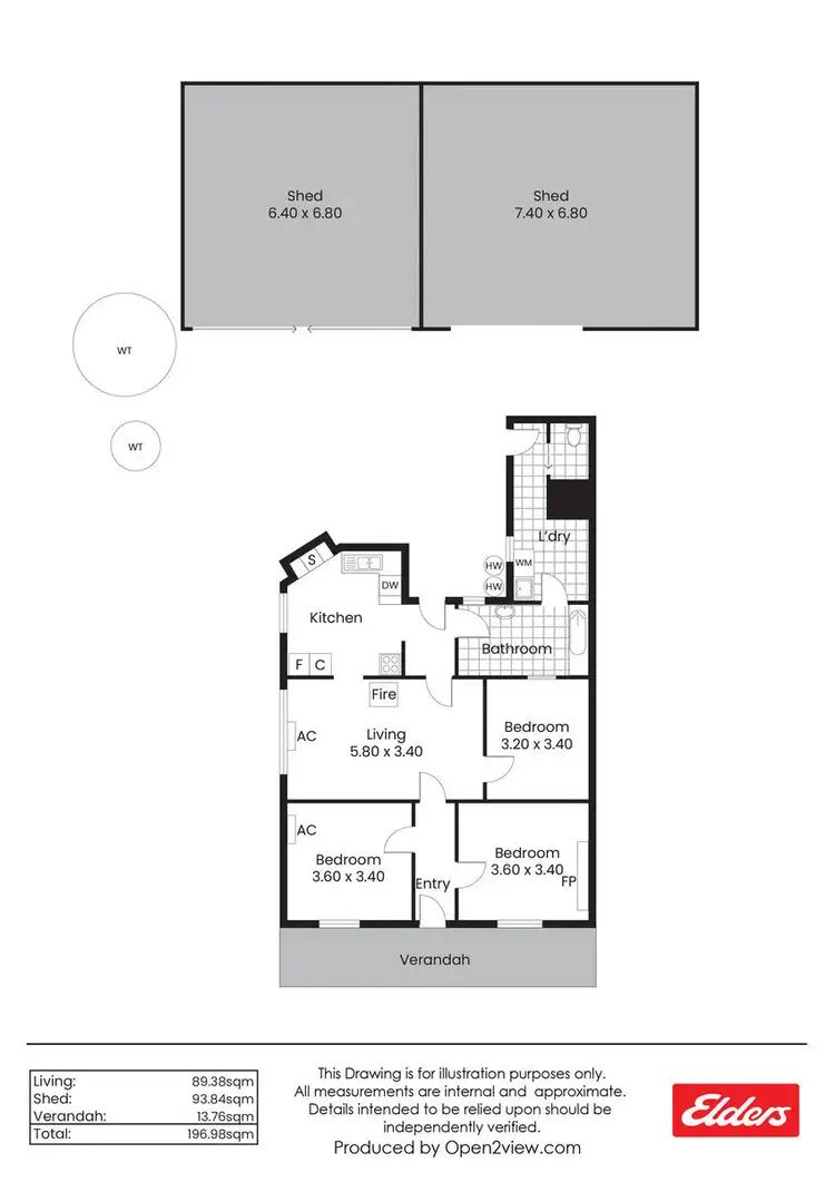 Floorplan of Homely house listing, 10 Paxton Terrace, Burra SA 5417