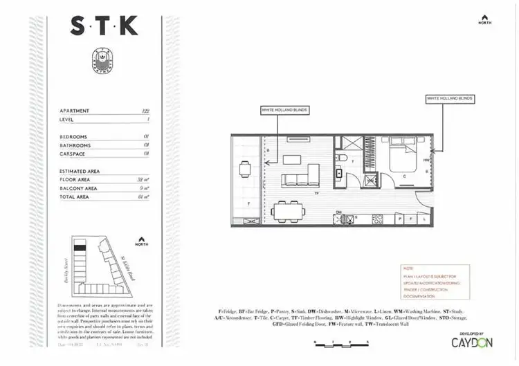 Floorplan of Homely apartment listing, P17/3-5 St Kilda Road, St Kilda VIC 3182