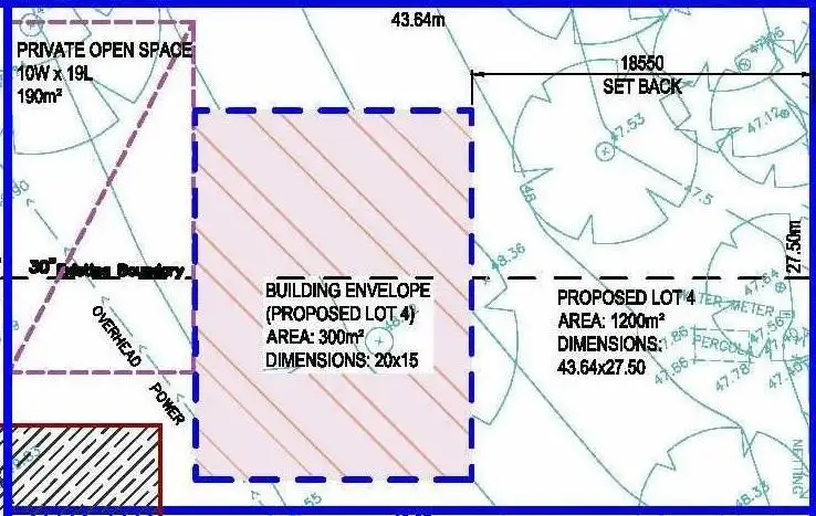 Floorplan of Homely land listing, LOT 3, 9 Grand View Road, Mount Victoria NSW 2786