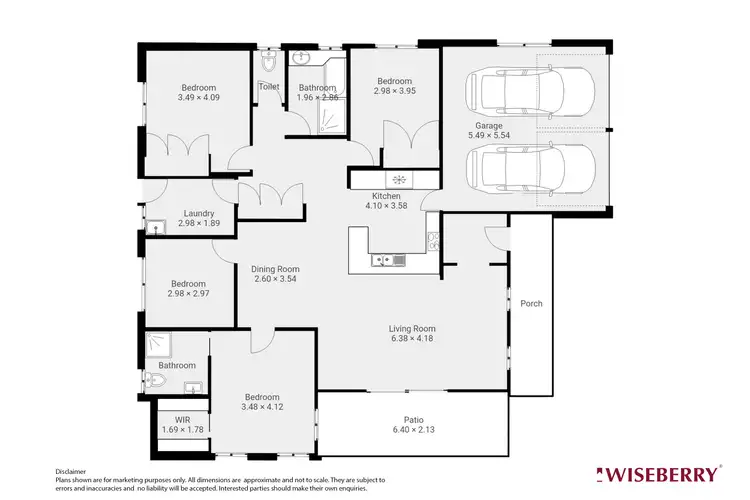 Floorplan of Homely house listing, 10 Tristram Close, Lake Haven NSW 2263