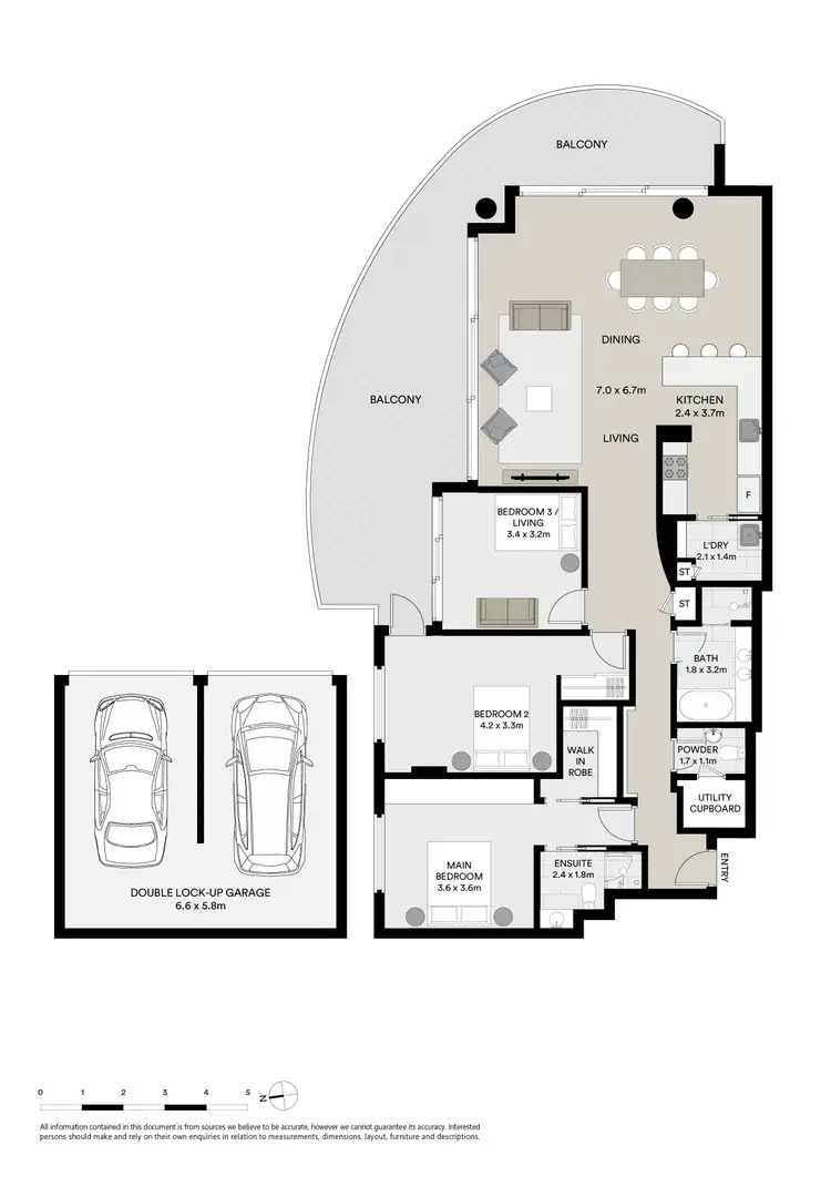 Floorplan of Homely unit listing, 13/22-24 Ozone Street, Cronulla NSW 2230