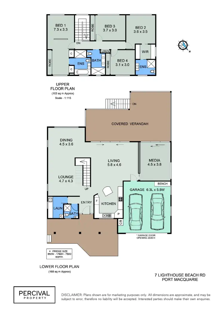Floorplan of Homely house listing, 7 Lighthouse Road, Port Macquarie NSW 2444