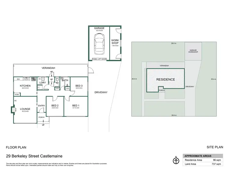 Floorplan of Homely house listing, 29 Berkeley Street, Castlemaine VIC 3450