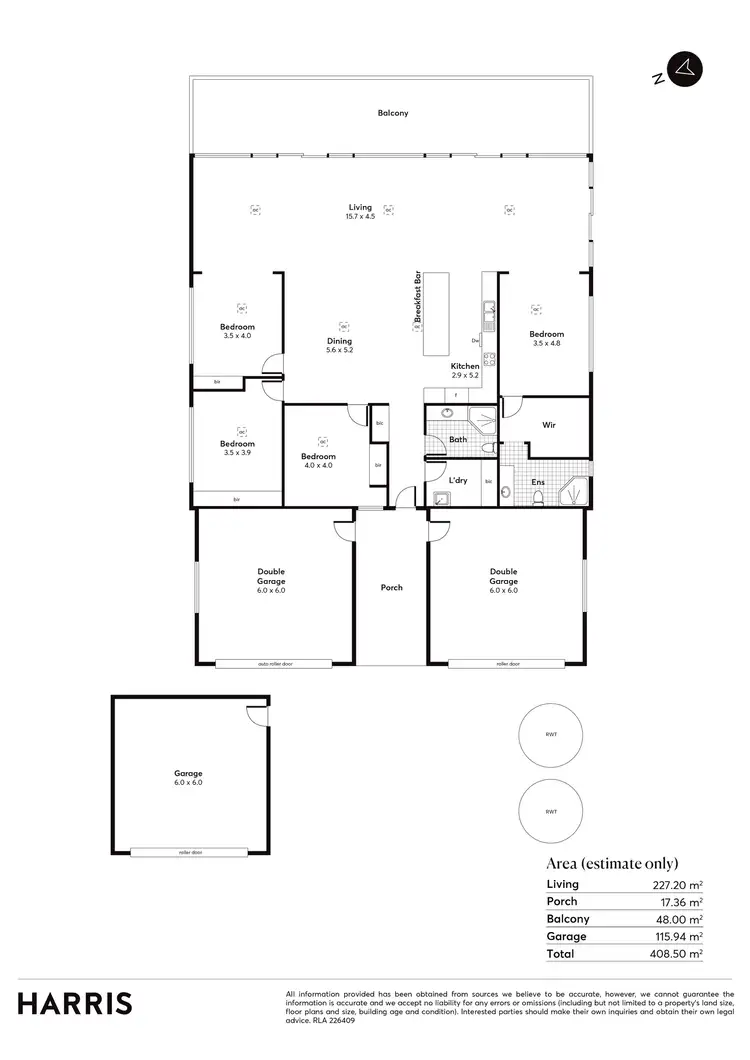 Floorplan of Homely house listing, 63 Main Coast Road, Pine Point SA 5571