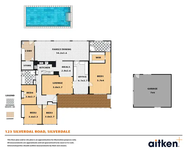 Floorplan of Homely house listing, 123 Silverdale Road, Silverdale NSW 2752