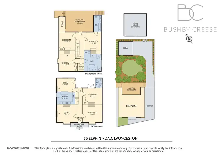 Floorplan of Homely house listing, 35 Elphin Road, Launceston TAS 7250