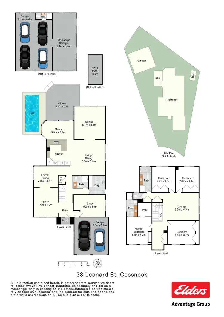 Floorplan of Homely house listing, 38 Leonard Street, Cessnock NSW 2325